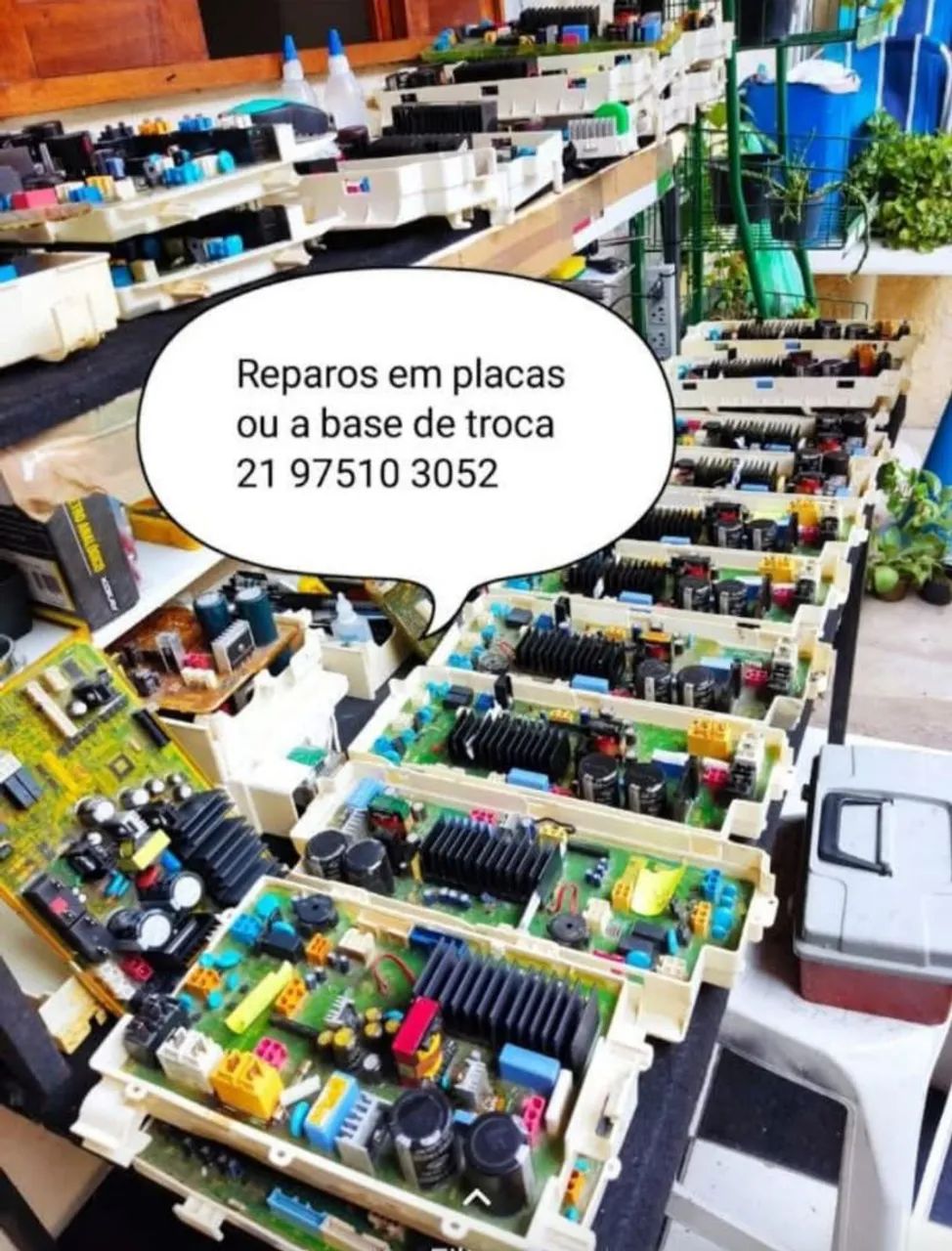 Placas lava e seca LG e Samsung 