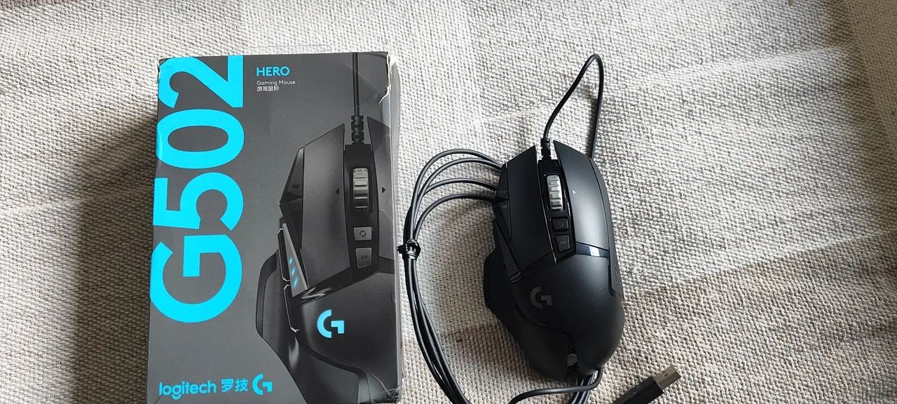 Mouse Logitech G502 (com fio) novo, só usei pra testar. - Foto 2