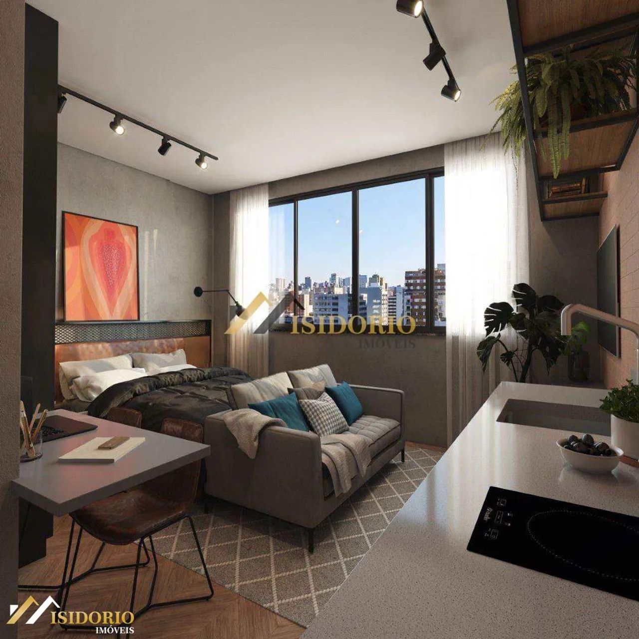 Studio - 1 quarto(s) - Centro - Curitiba - R$ 377.500,00 - Ref: LAN1251 - Foto 5