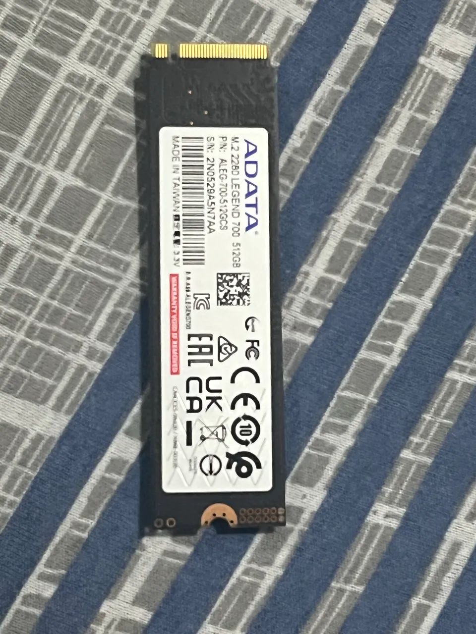 SSD NVMe ADATA LEGEND 700 - 512 GB (M.2 2280)