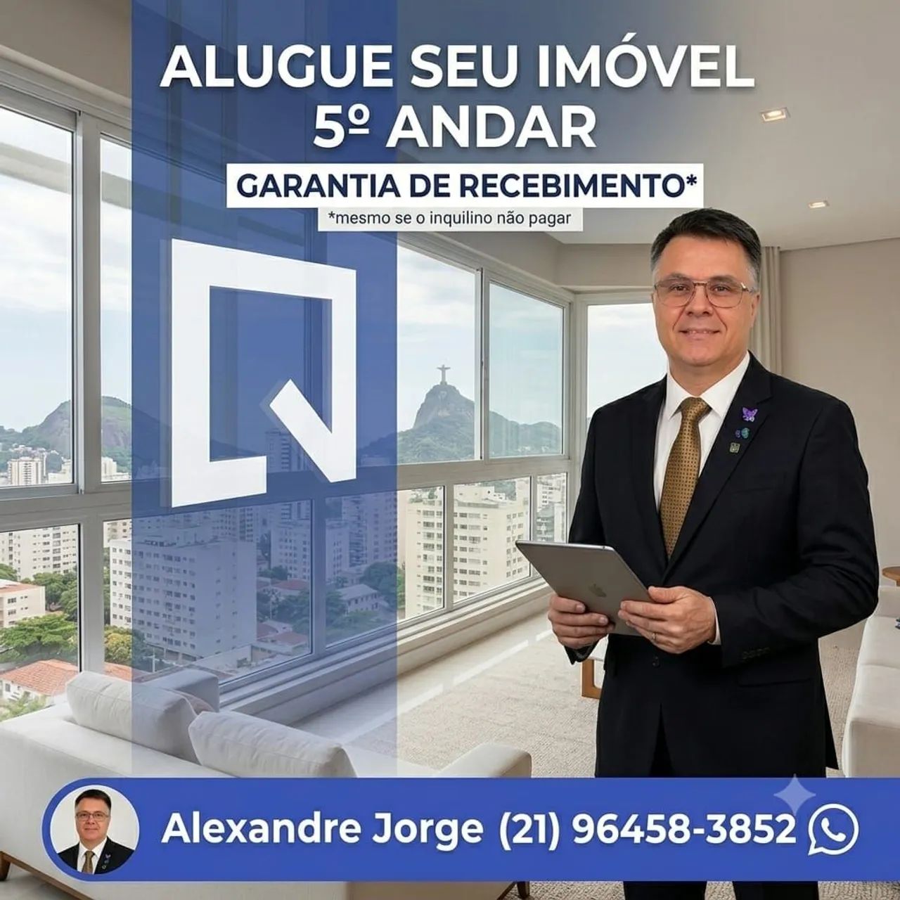 Aluguel sem dor de cabeça.