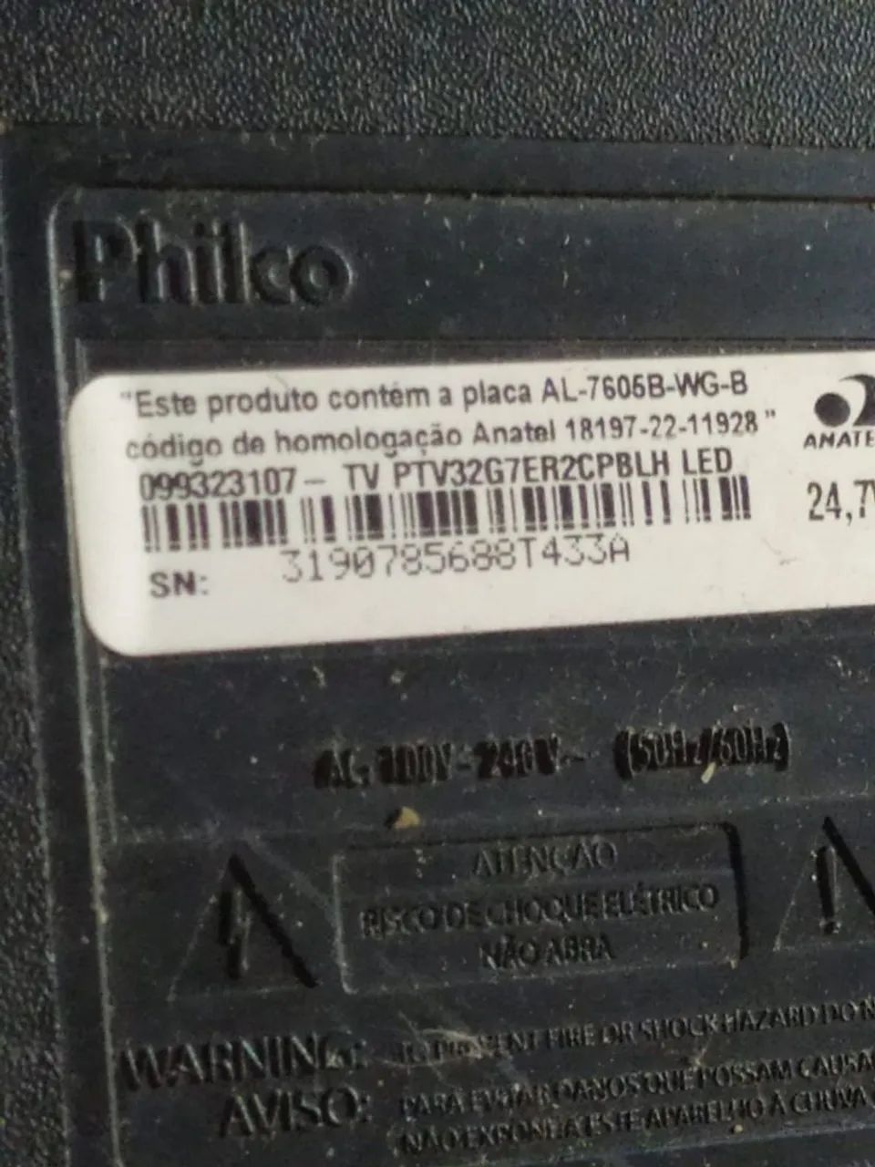 Vendo tv Philco PTV 32G7ER2CPBLH LED