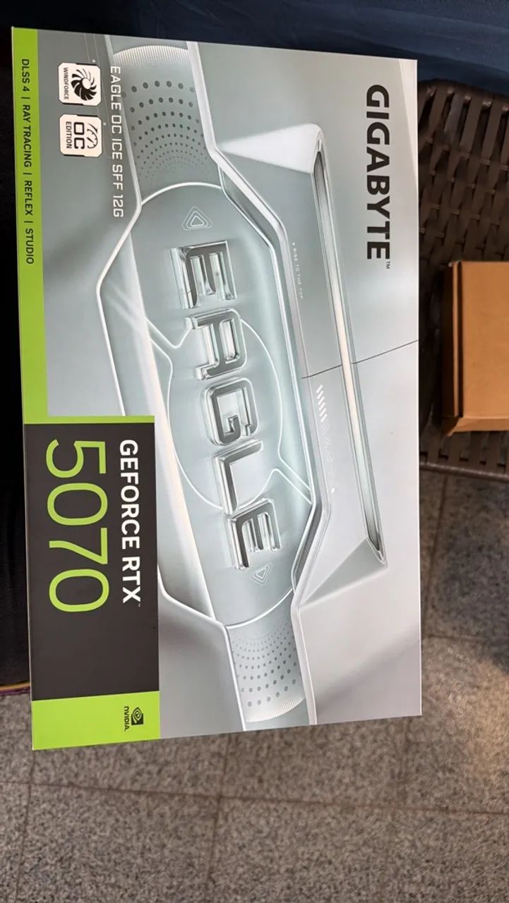 RTX 5070 eagle oc ice - com nf e caixa + 25 meses garantia - Foto 5