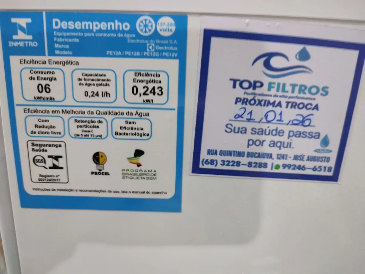 VENDO FILTRO PURIFICADOR DE ÁGUA. - Foto 3