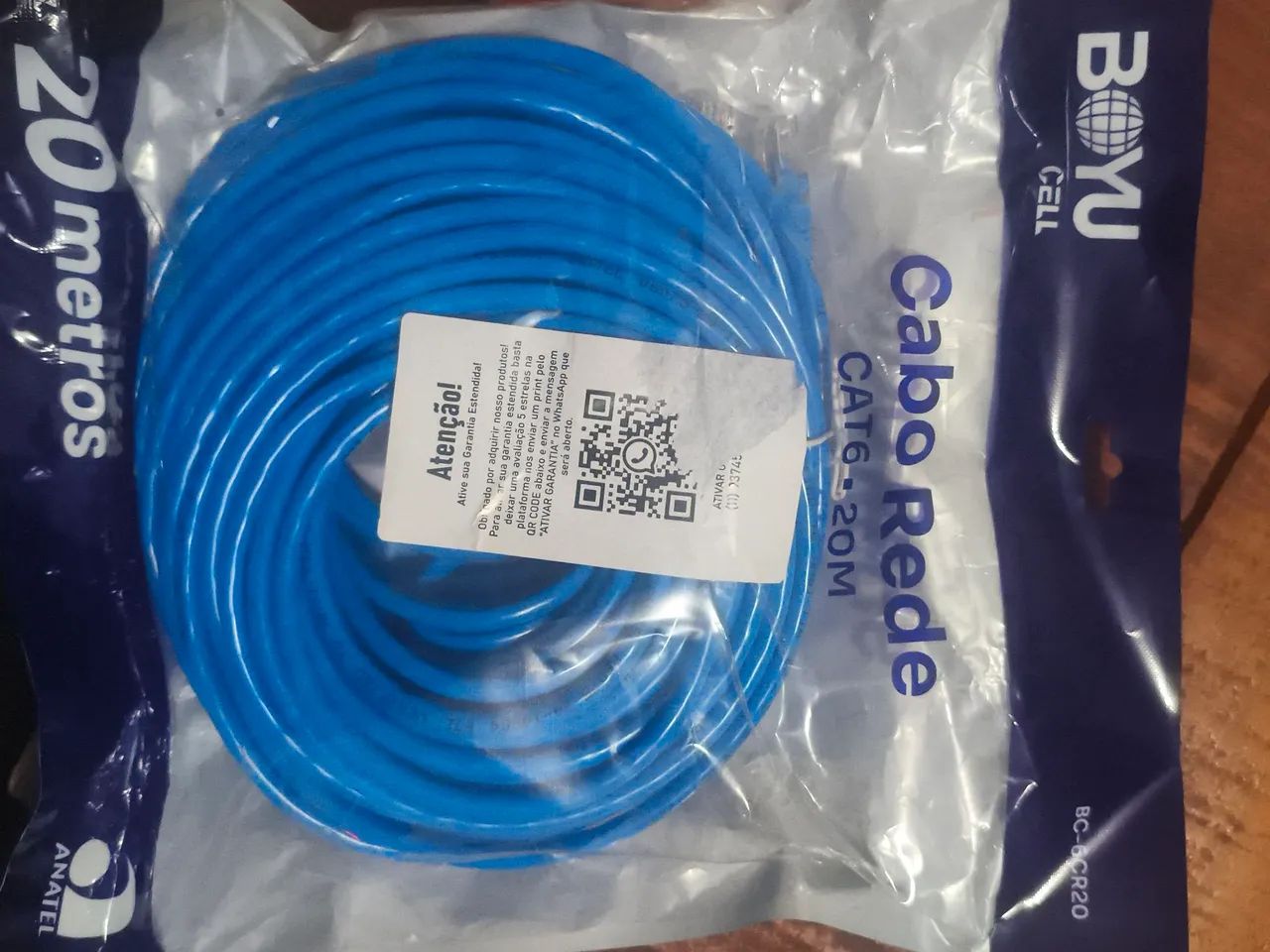 Cobo de Rede para internet 20 m cat6