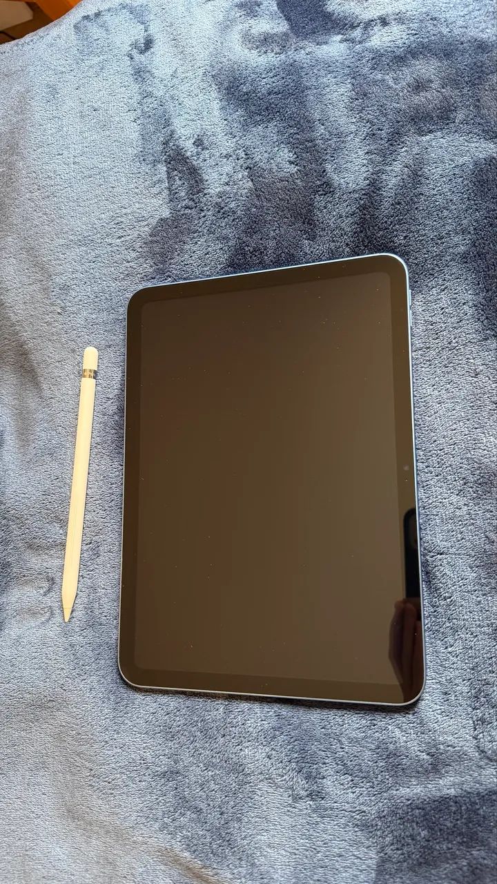 iPad 10th Azul com caneta 64gb  - Foto 2