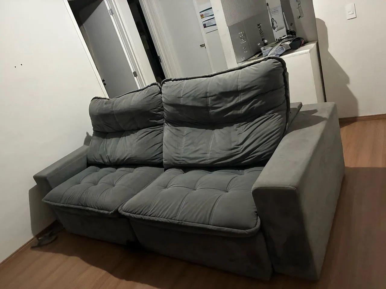 Sofá TOP, retrátil e reclinável 2,50mts  - Foto 2