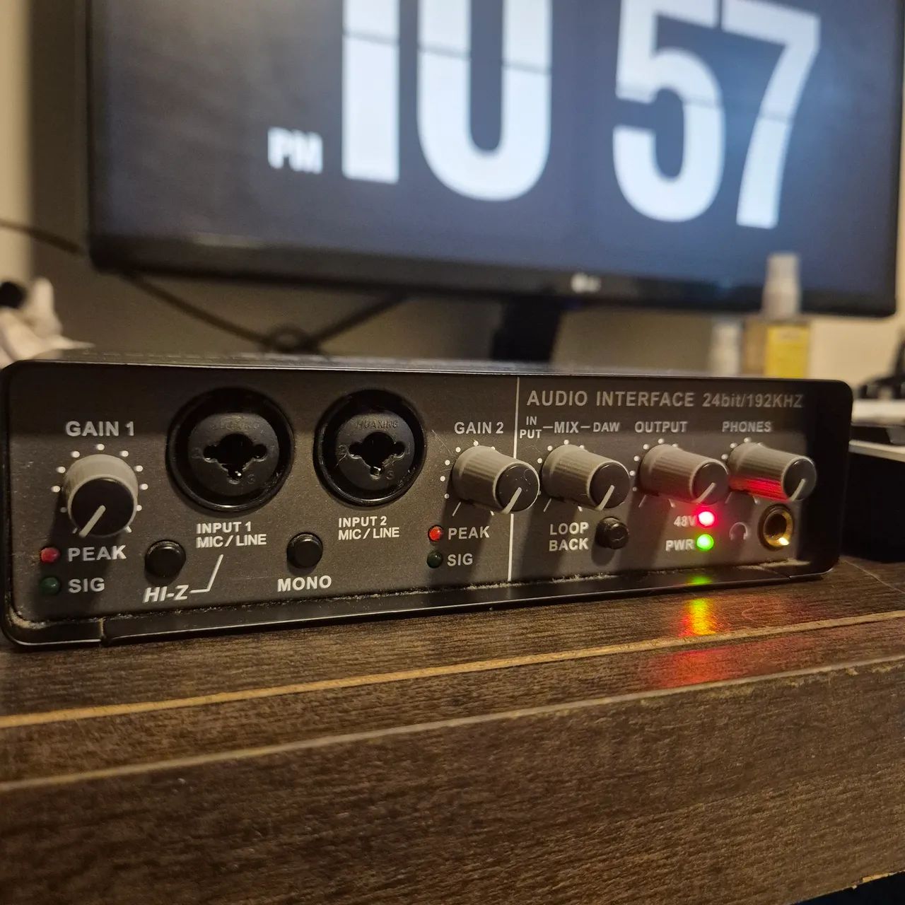Interface de Áudio Teyun Q-24 24bit/192kHz - Foto 2