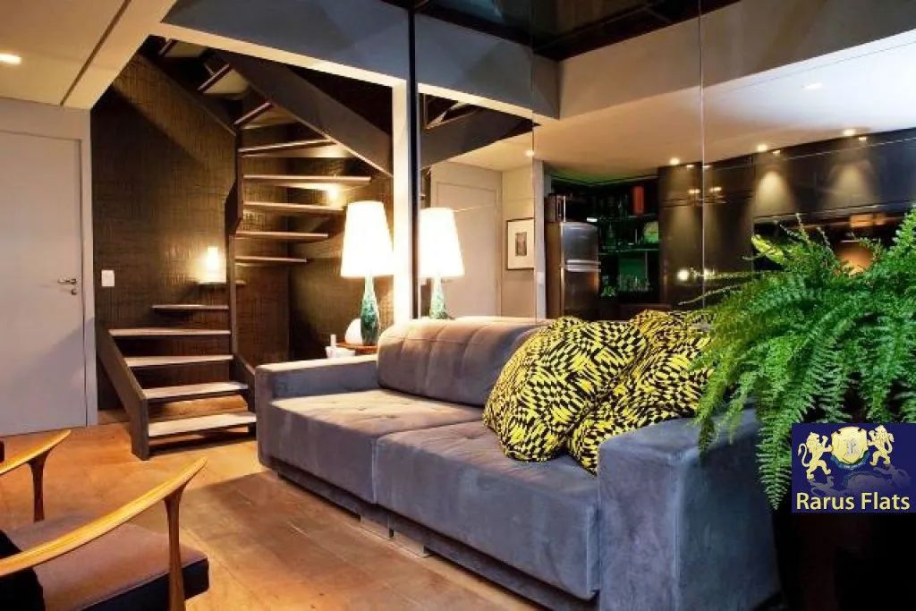 Flat com 1 Quarto para alugar, 47m² - Vila Nova Conceição