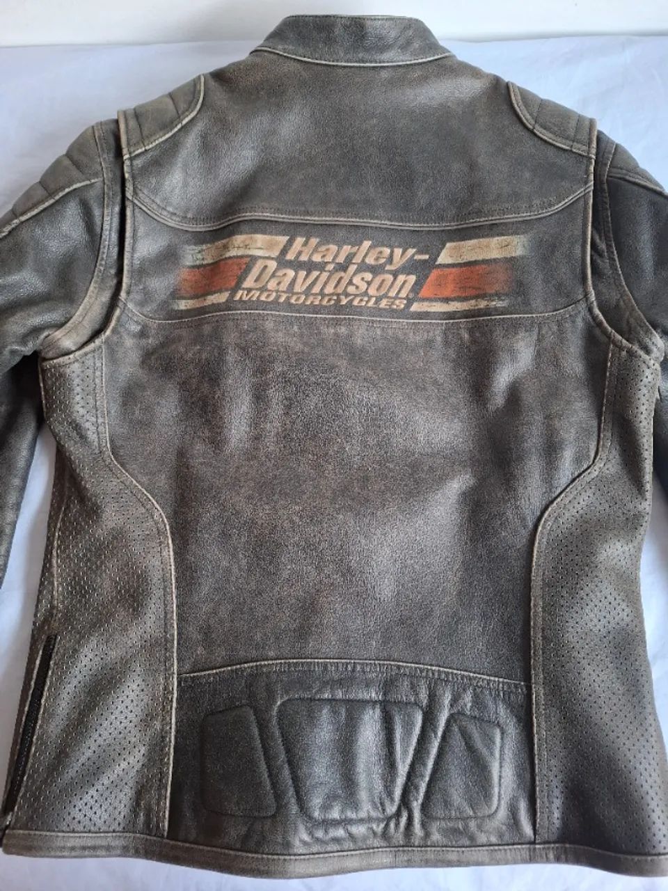 Jaqueta original em couro Harley Davidson  - Foto 2