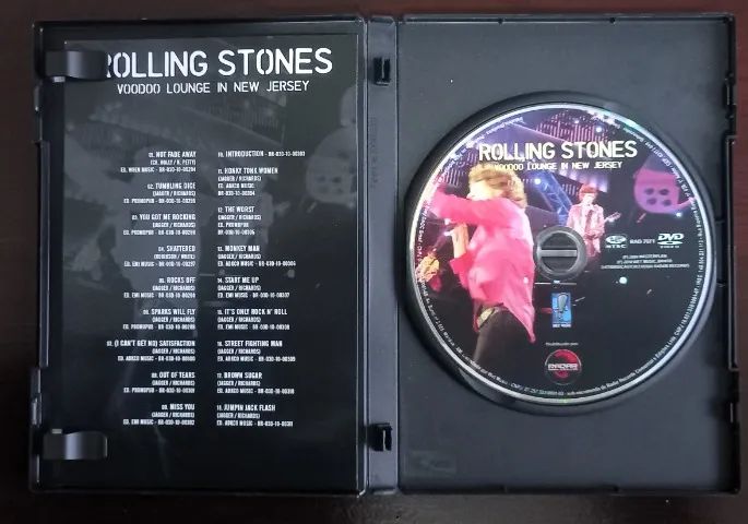ROLLING STONES - VODOO LOUNGE IN NEW JERSEY (DVD) - Foto 3