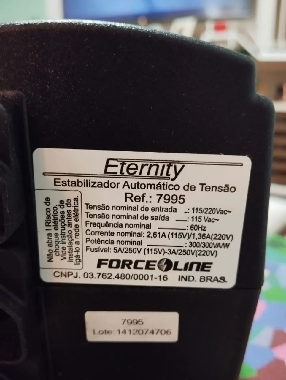 Estabilizador eternity force line 3 em 1 bivolt - Foto 4