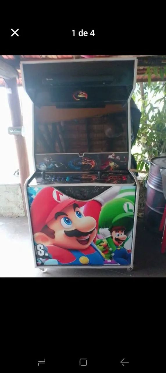 Friperama tv 42 polegadas smart mais de 120 mil jogos 