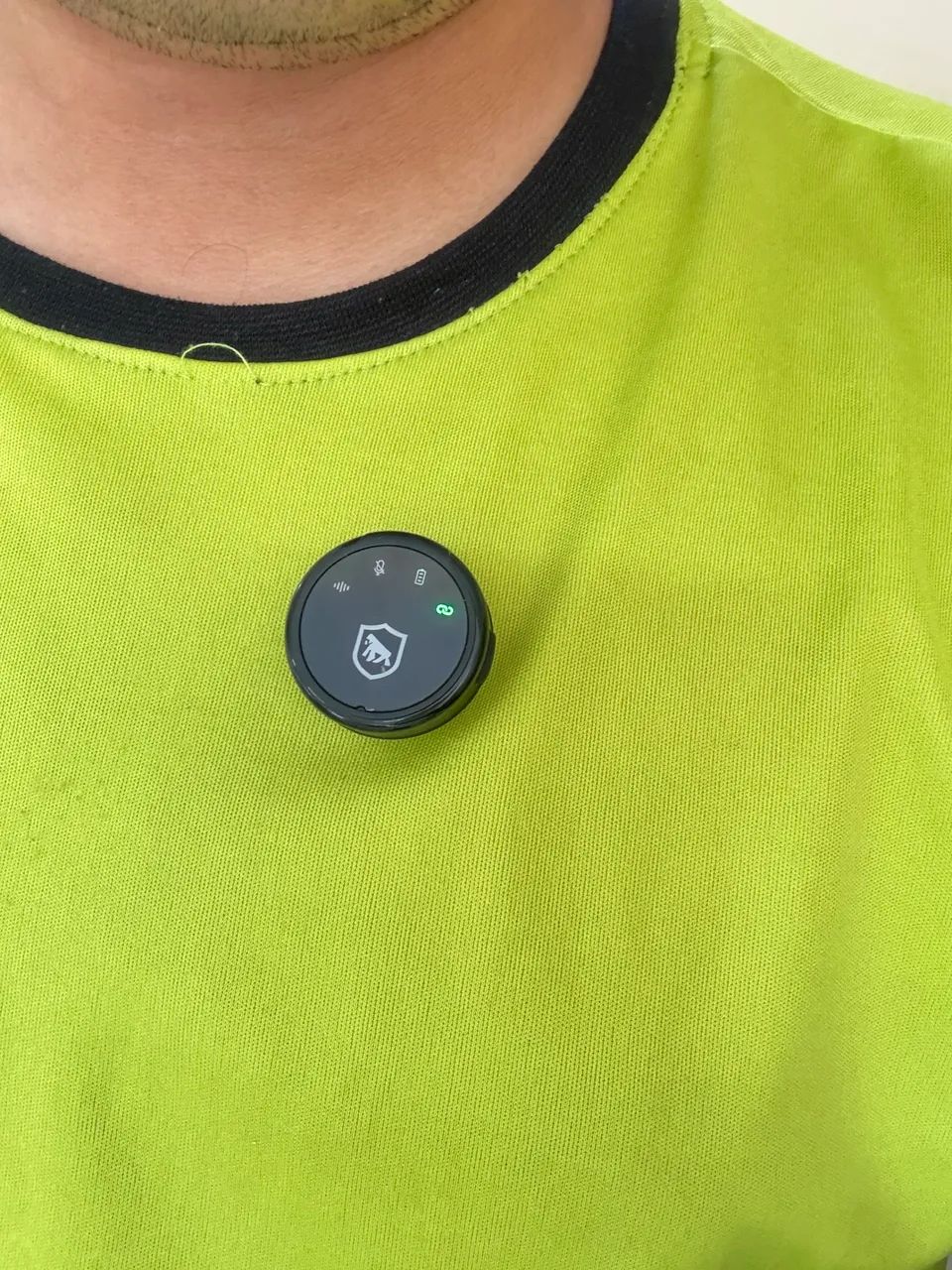 Microfone de Lapela Duplo Magnético Sem Fio GShield Armor com Redução de Ruído - Foto 3