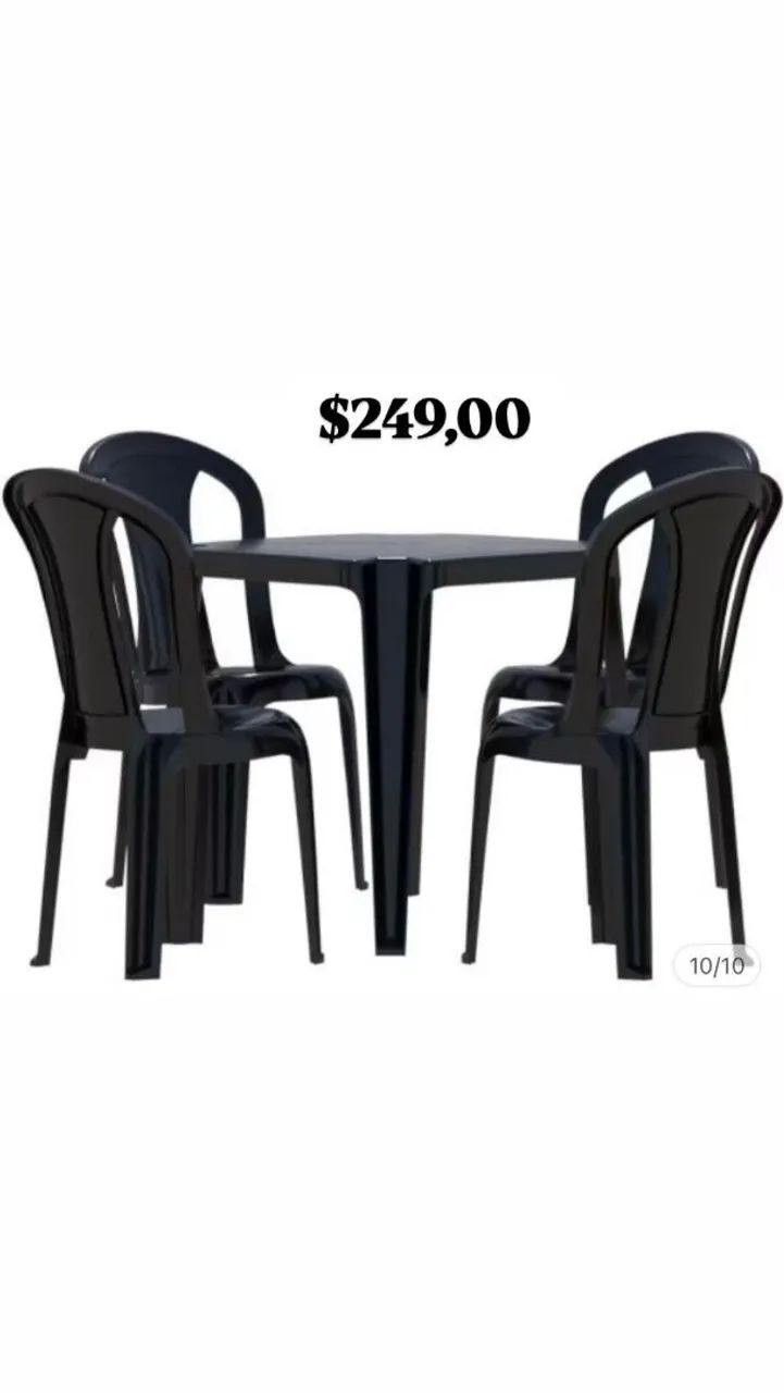 Mesa plástica 