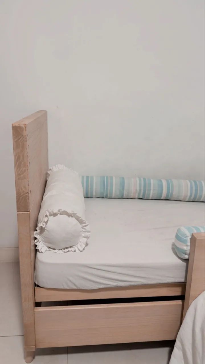 Berço mini cama em madeira  - Foto 2