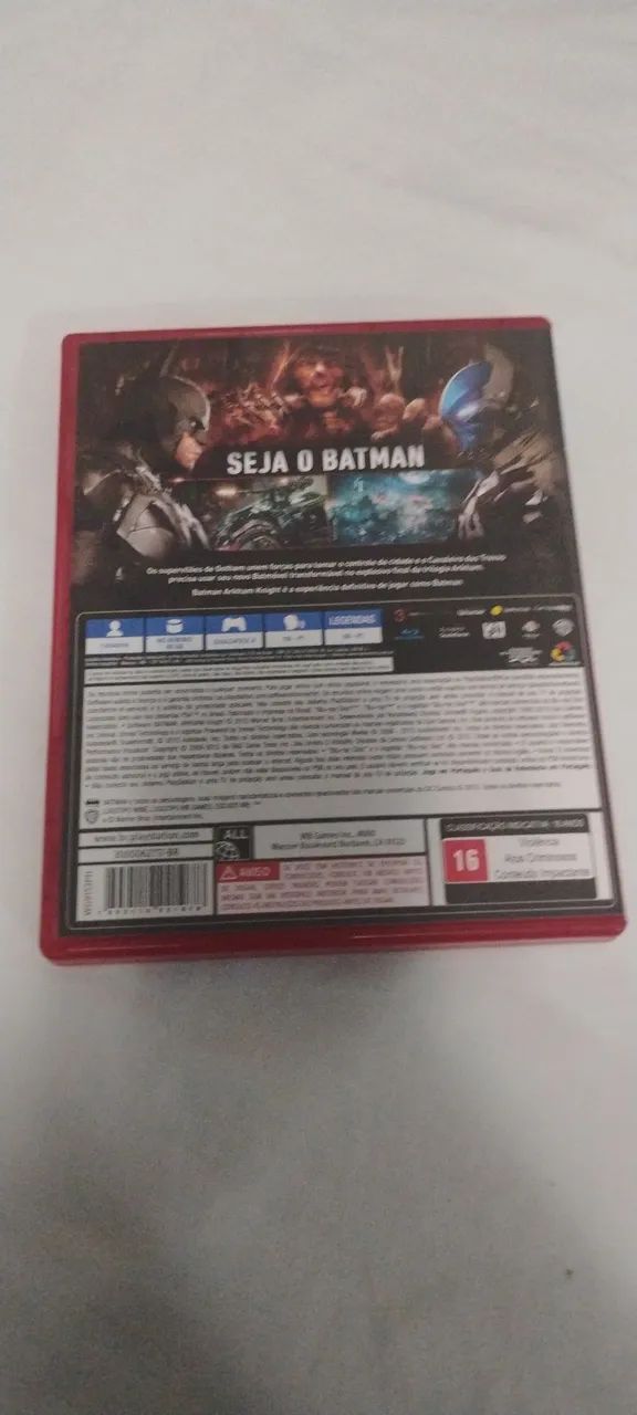 BATMAN ARKHAM KNIGHT MÍDIA FÍSICA PS4 - Foto 3