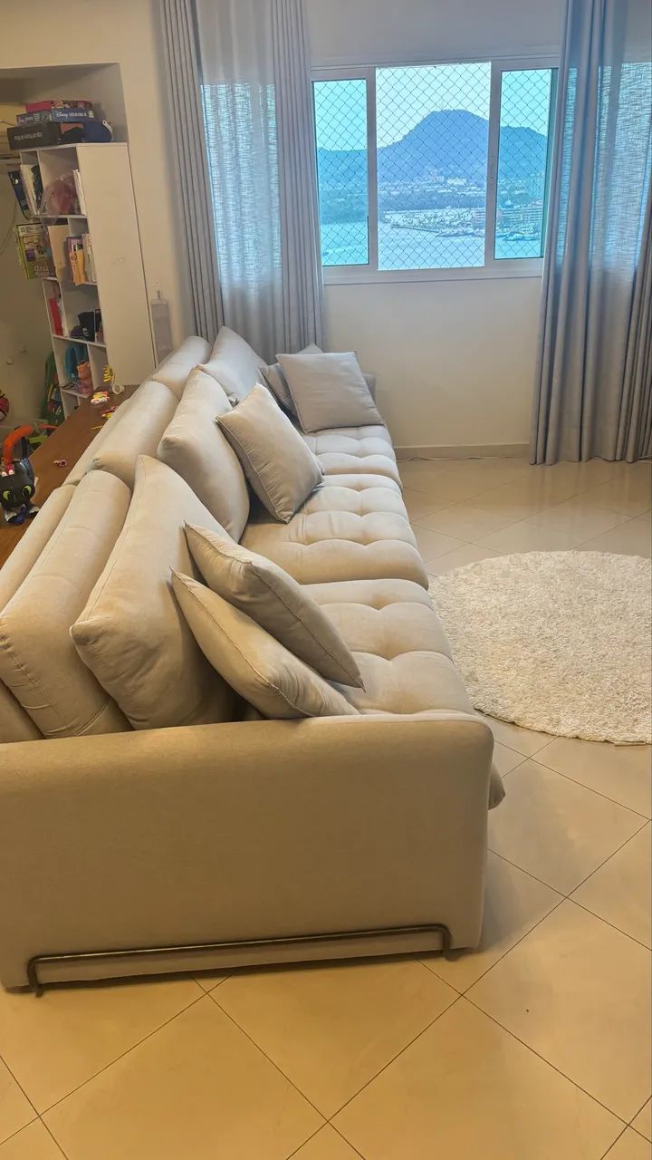 Sofá elétrico retrátil 3,40m
