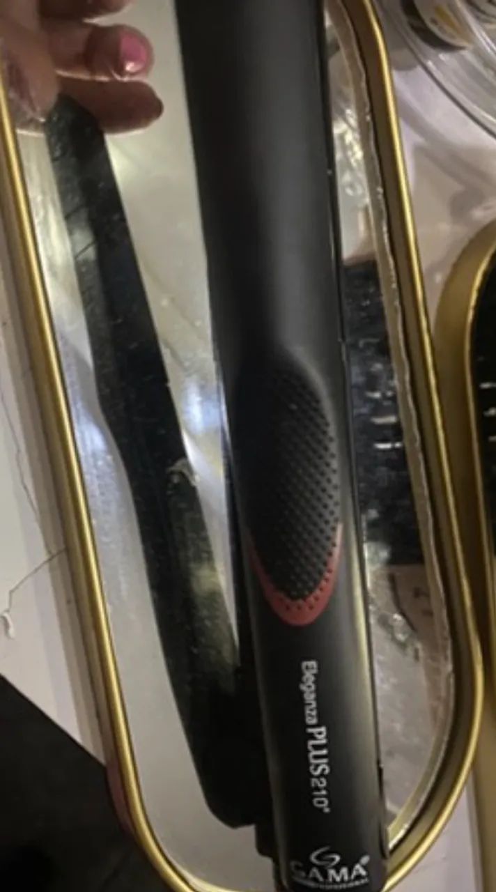 Prancha de cabelo eleganza plus 210 Gama Italy - Foto 2