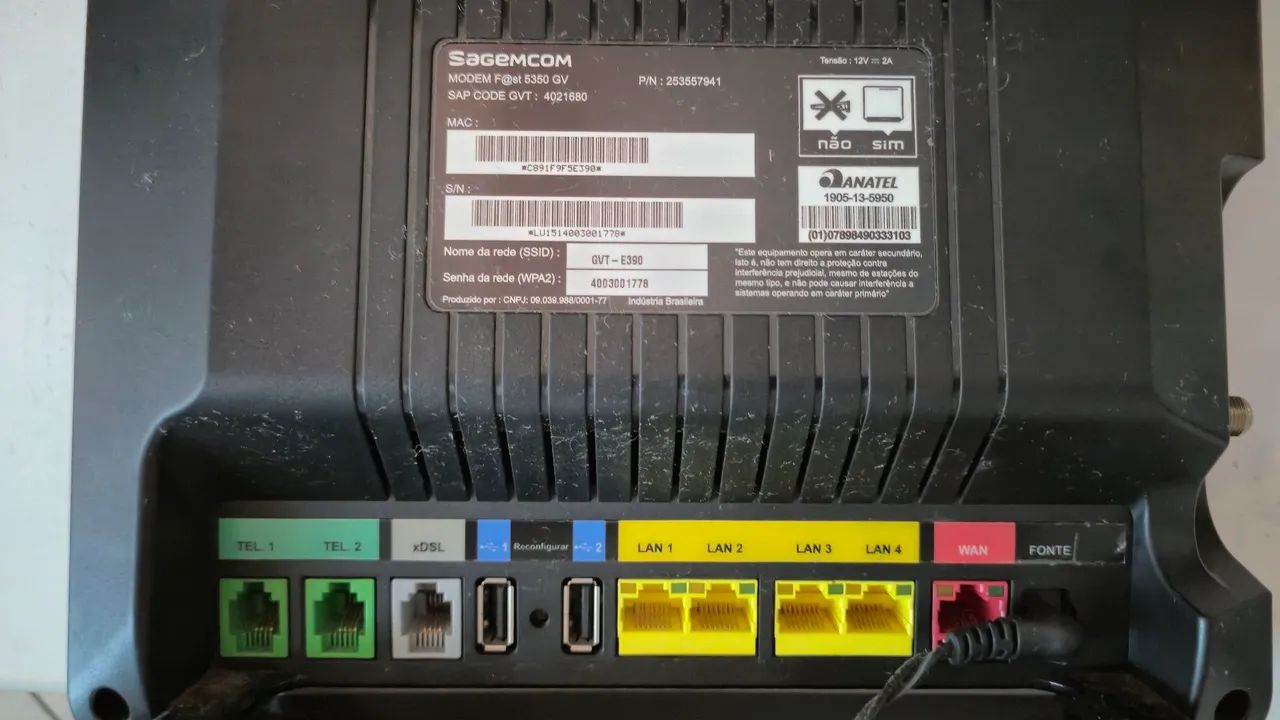 Modem Roteador Vivo GVT - Foto 2