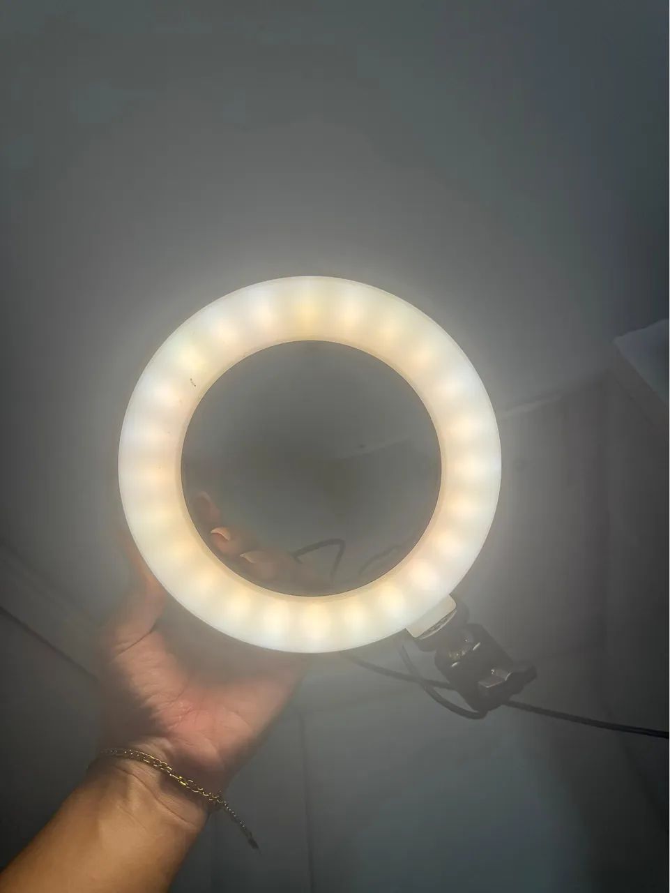 Ring light 6 polegadas sem tripé  - Foto 3