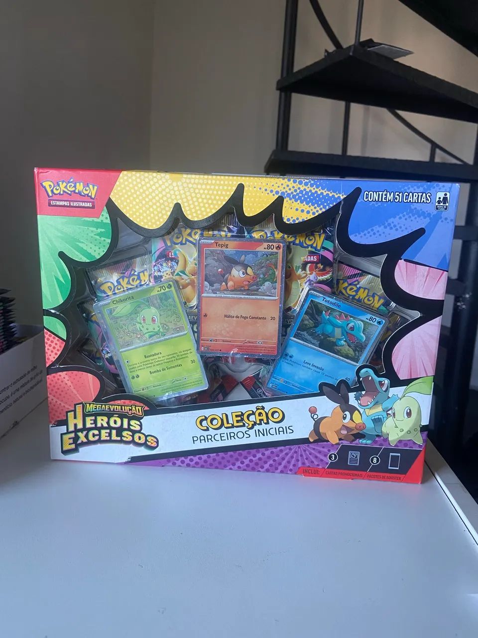 Pokémon box parceiros iniciais heróis excelsos 