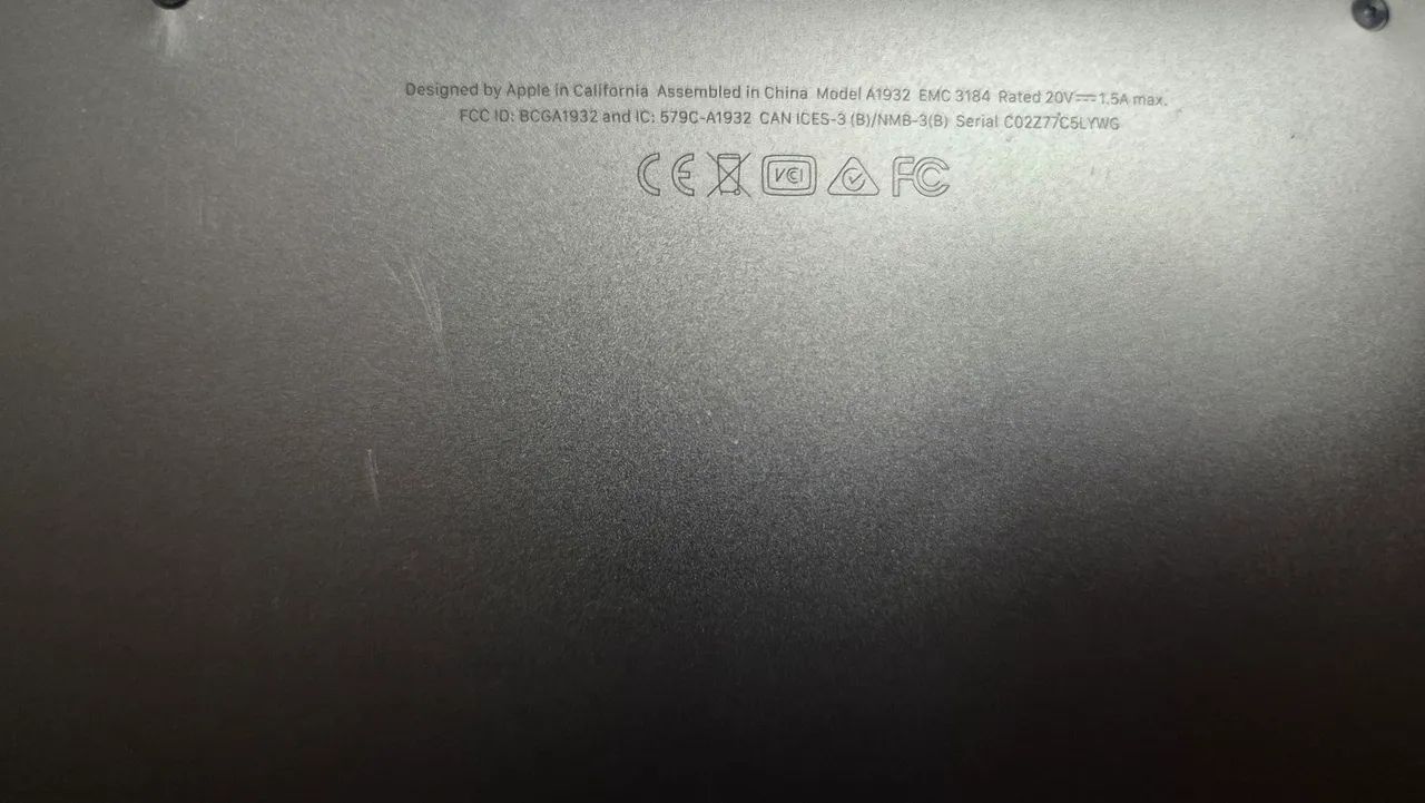 Retirada de peças: Macbook Air modelo 1932 13' - Foto 5