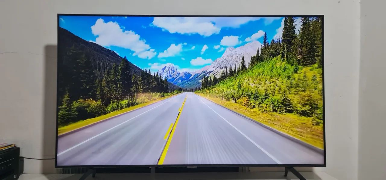 Smart tv Samsung 55 polegadas 4k  - Foto 4