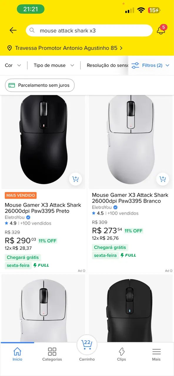 mouse attack shark x3 - Foto 2