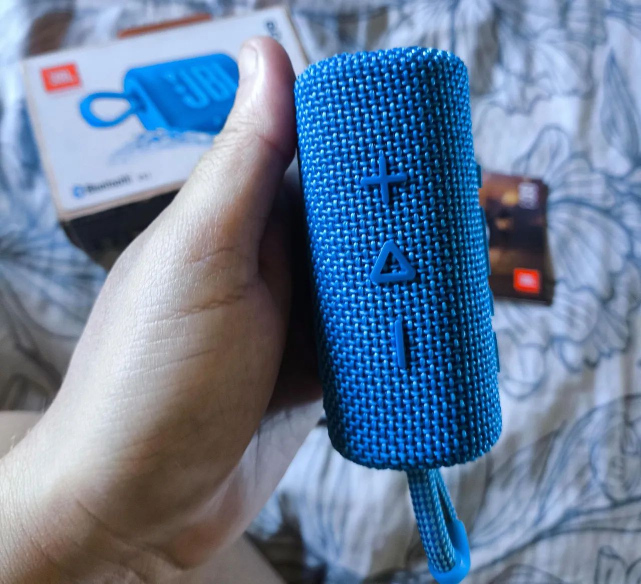Caixa de som jbl Go 3 azul - Foto 4