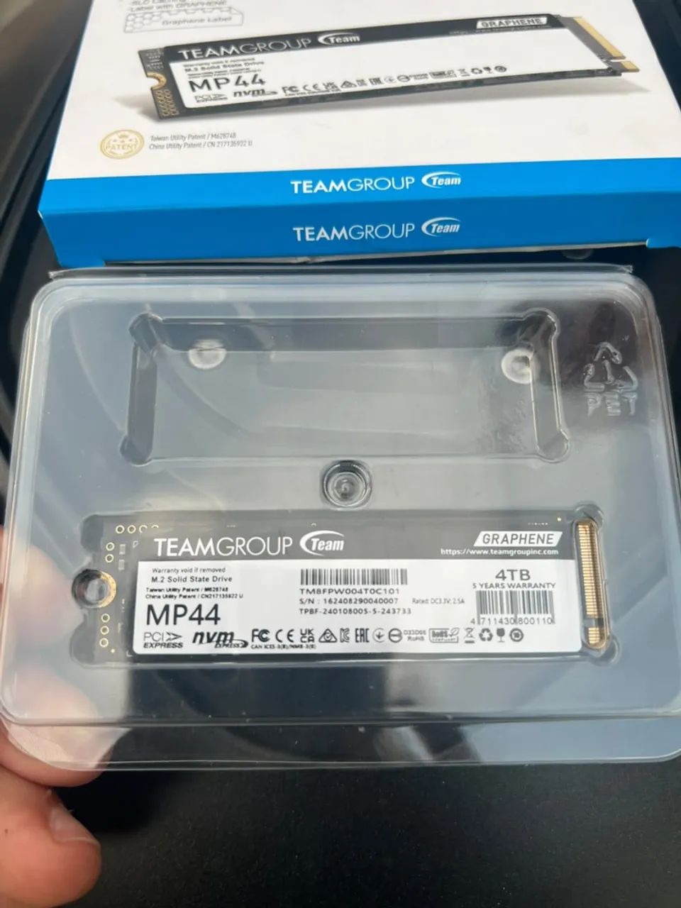 Nmve 4.0 tema group ssd 4tb  - Foto 3
