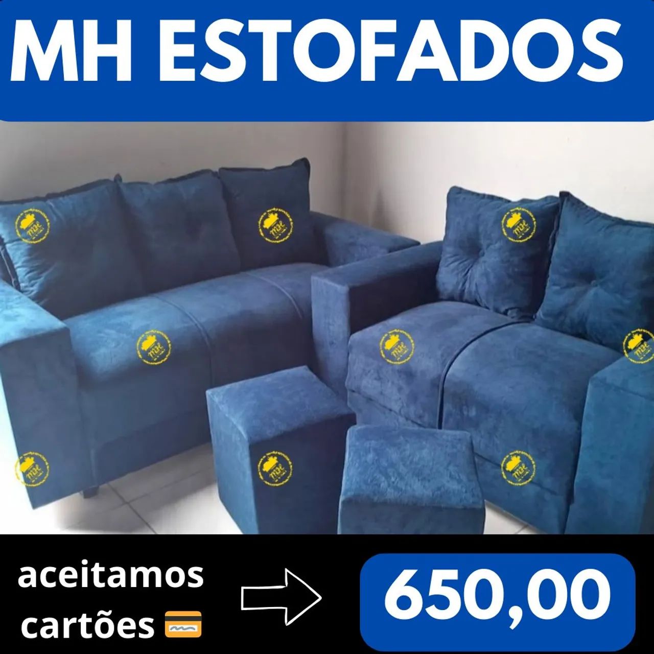 SOFÁS DIRETAMENTE DA FÁBRICA APARTI DE 300,00 - Foto 3