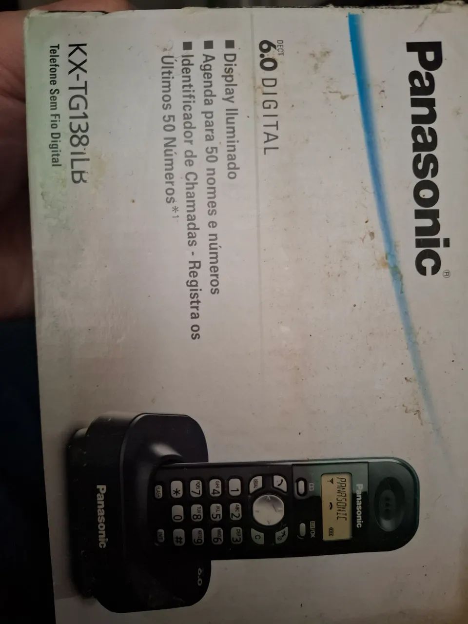 Telefone sem fio Panasonic 