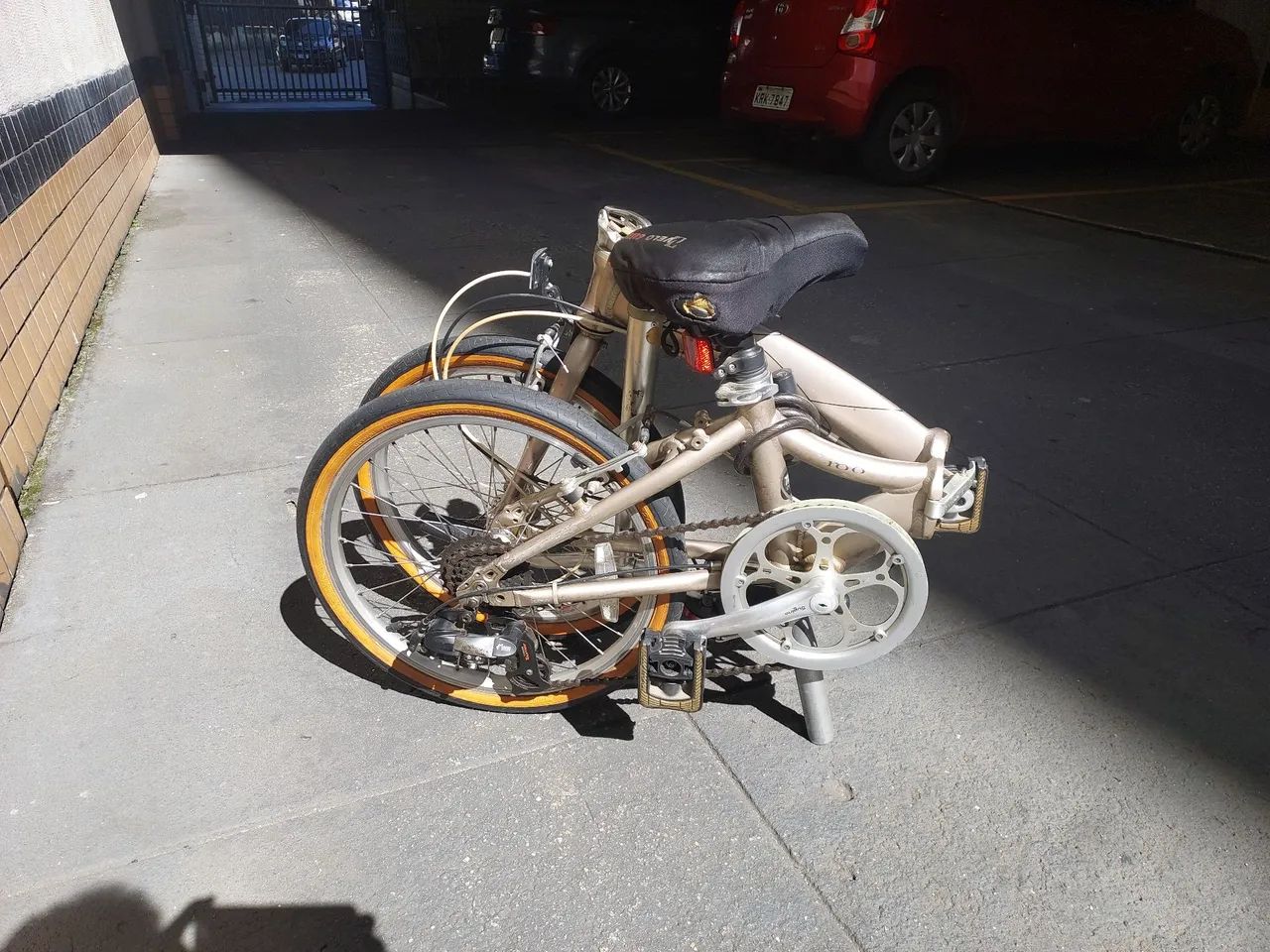 Bicicleta dobrável alumínio  - Foto 3