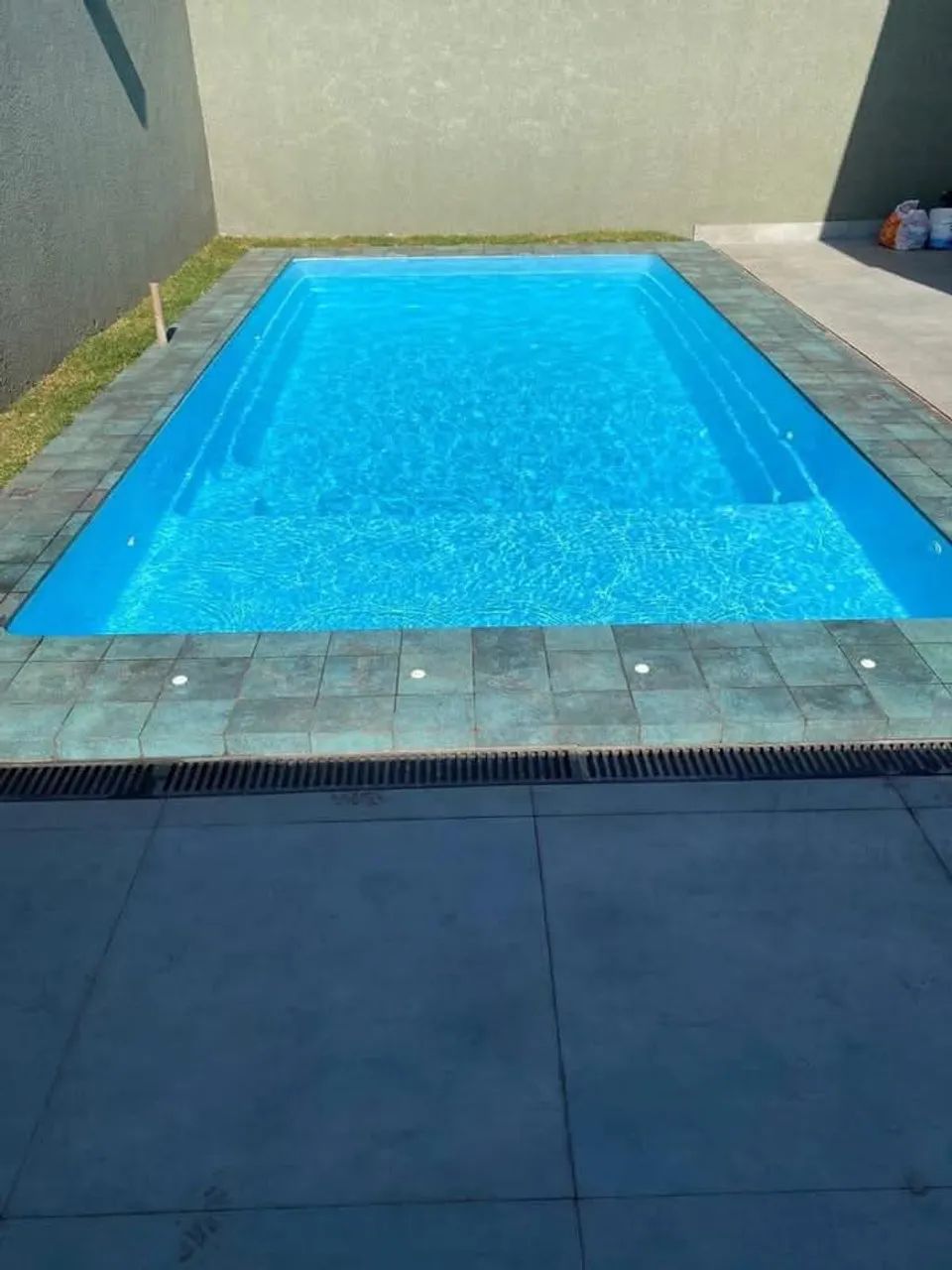 Piscina de 6,25x3,30x1,40 com praia para Brasília  - Foto 2
