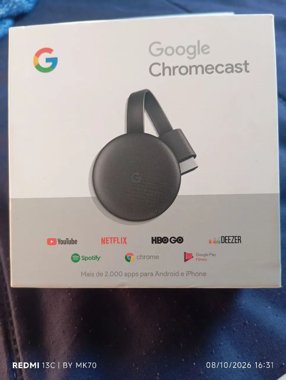 Chromecast (exatamente como nas fotos) - Foto 4