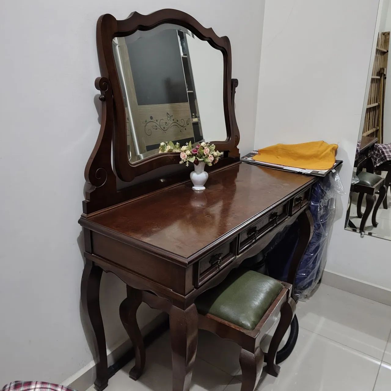 Madeira Conjunto completo de quarto Luiz XV - Foto 4