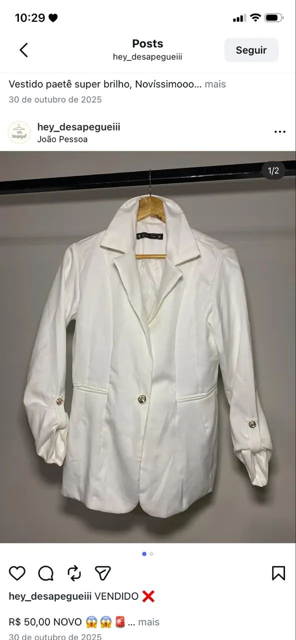 Blazer alfaiataria 