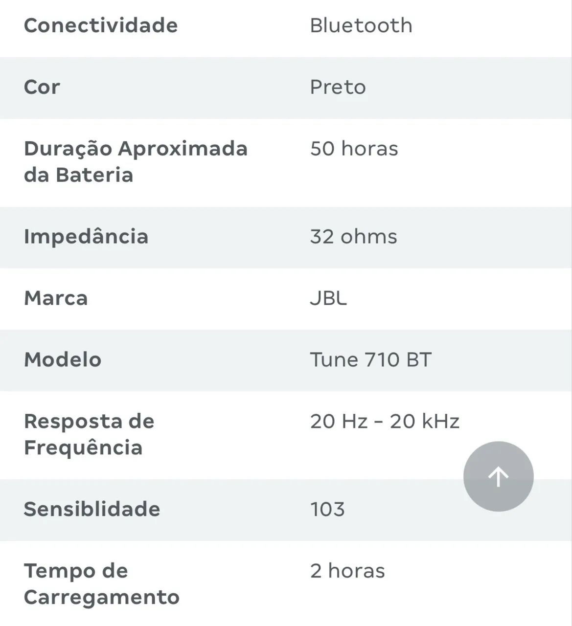 Fone JBL tune 710bt  - Foto 4