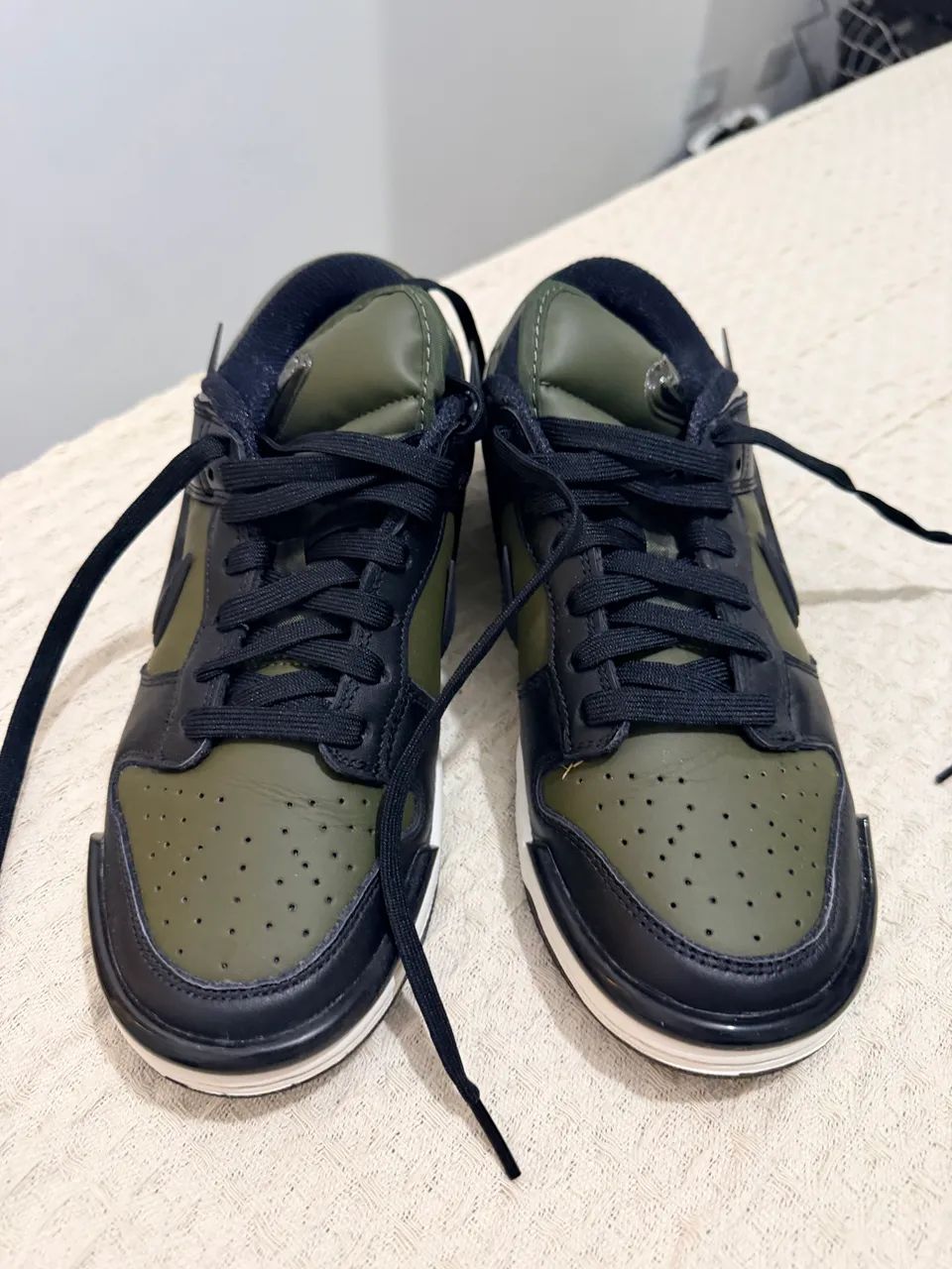 Tenis Nike dunk Verde com preto  - Foto 2