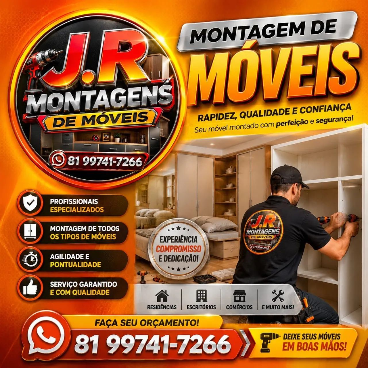 Montador de móveis J.R