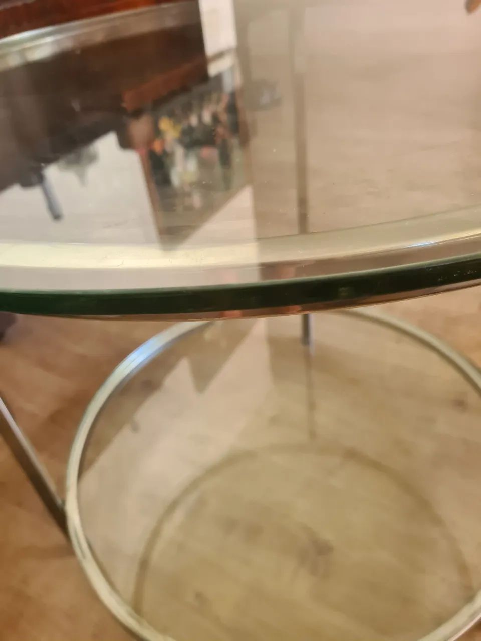 Mesa de centro, 2 tampos em vidro - Foto 3
