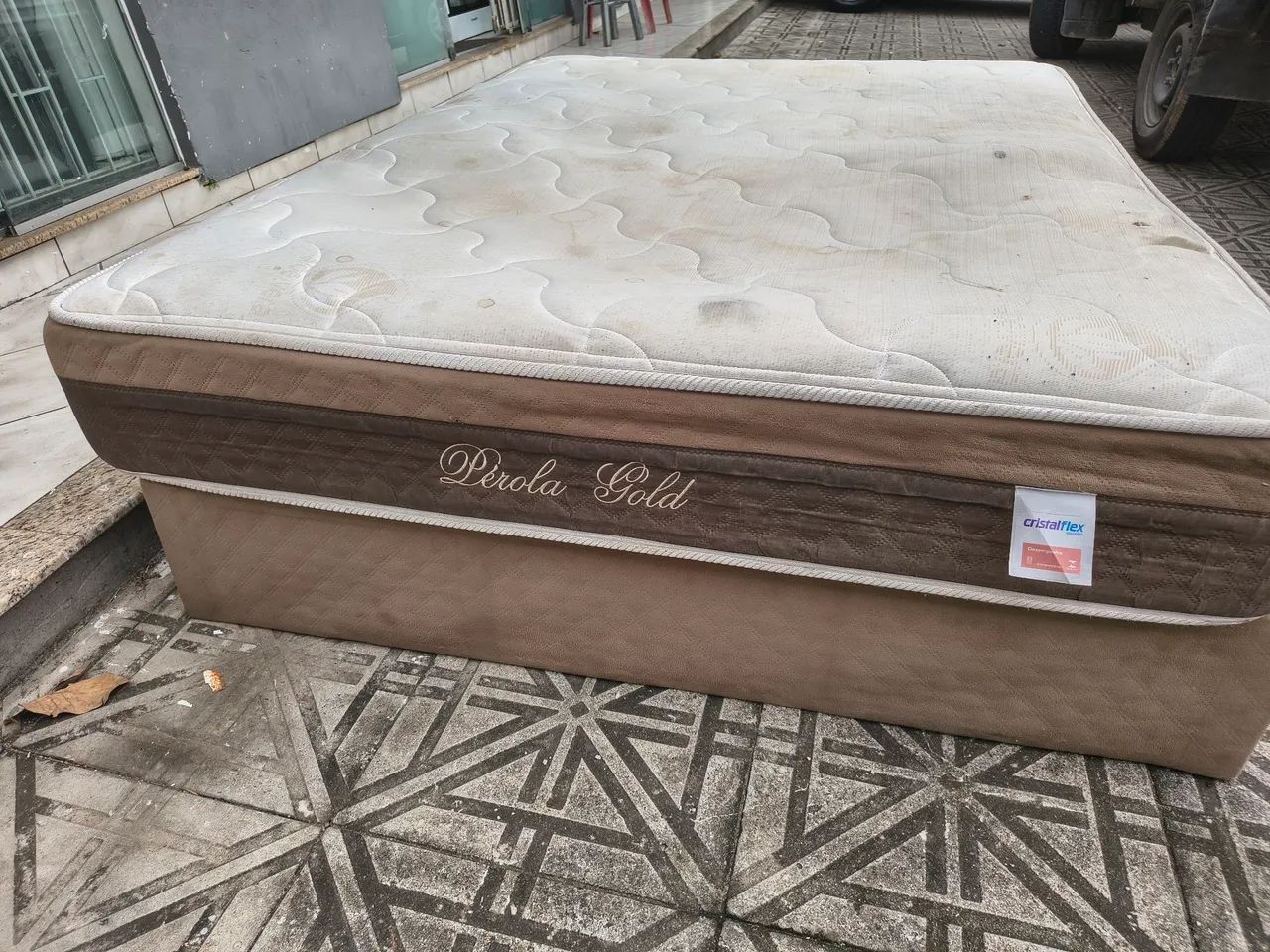 Conjunto cama box casal