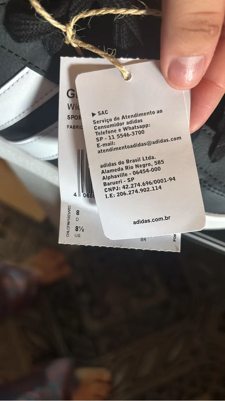 tênis adidas n°40 - Foto 2