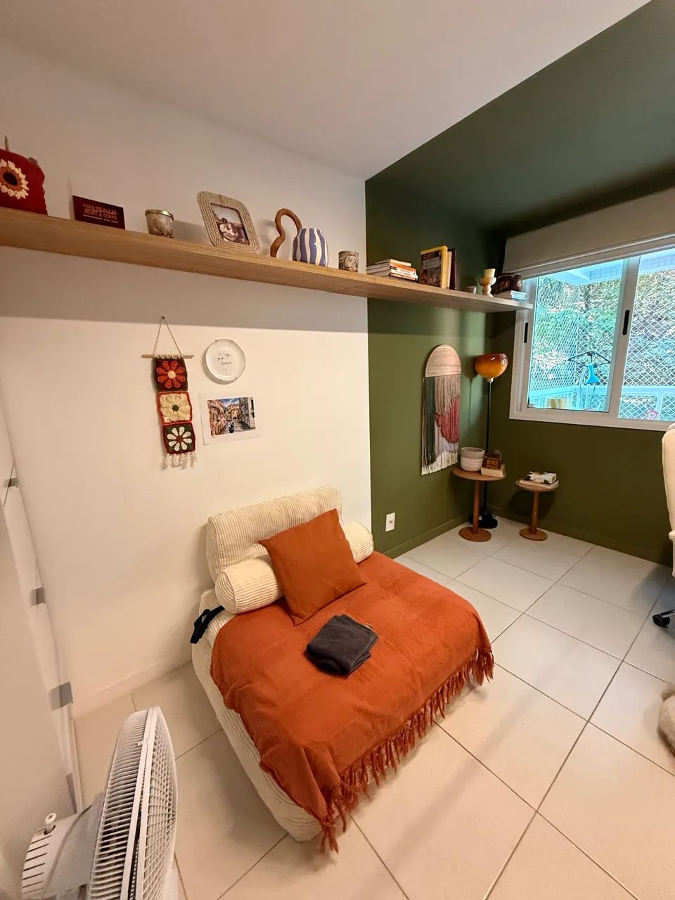Poltrona que vira cama de solteiro usada - Foto 3