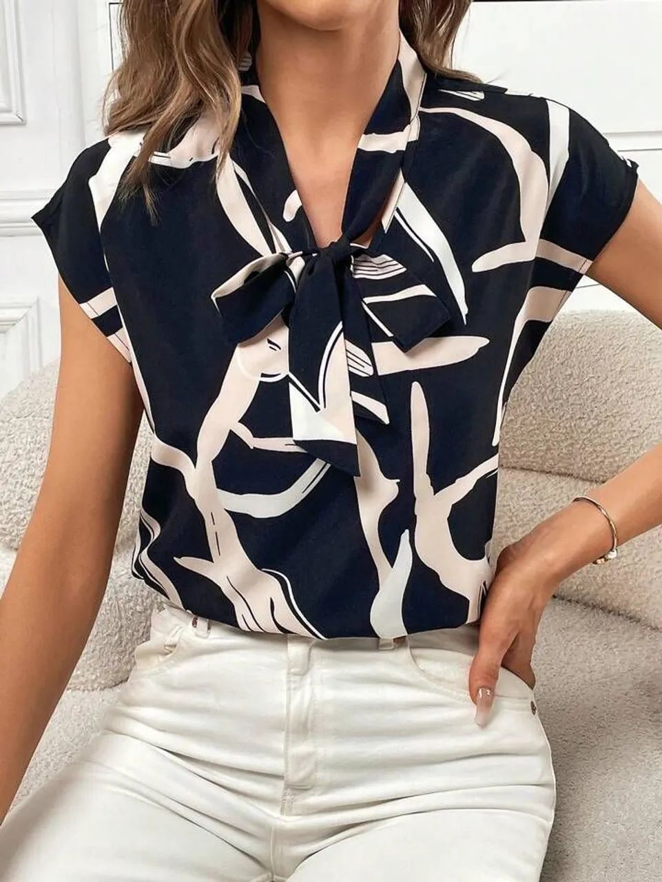 BLUSAS SOCIAL Feminina BELÍSSIMAS  - Foto 5