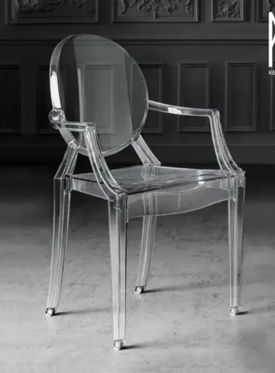 2 Cadeiras modelo Louis Ghost - Foto 4