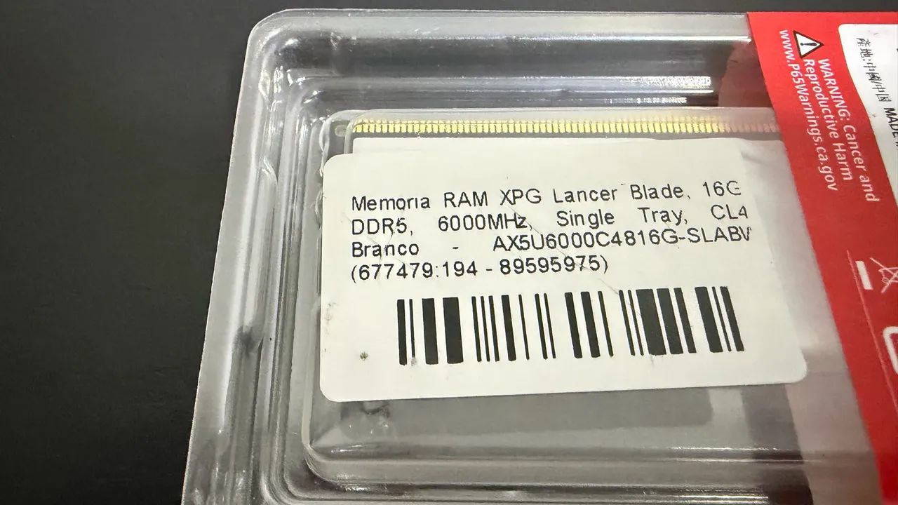 Memória Ddr5 16gb 6000mhz Xpg - Foto 3