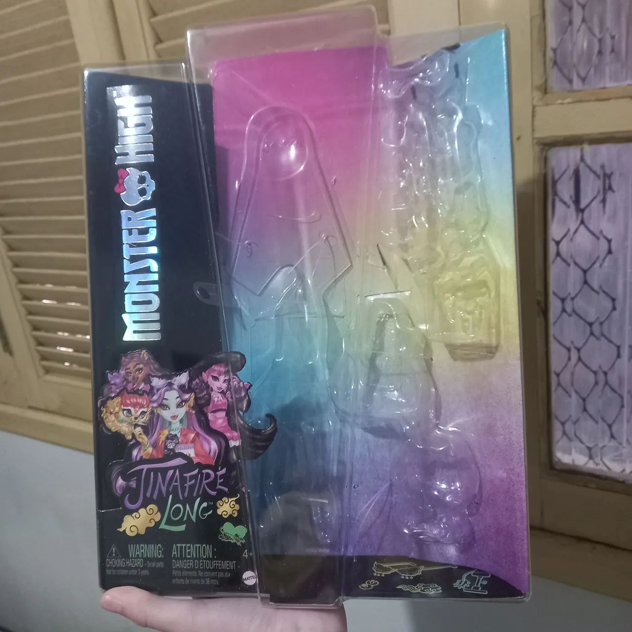 Caixa Boneca Jinafire Long Monster High G3