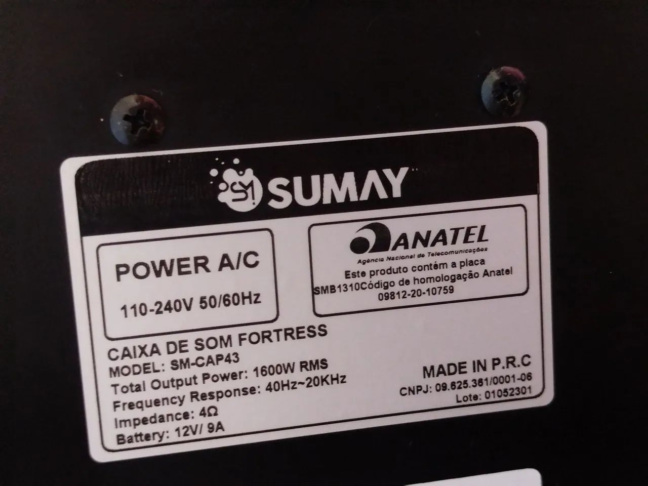 Caixa de som Sumay 1600w - Foto 3